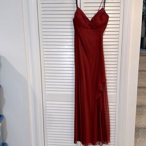 New Red Long Dress
